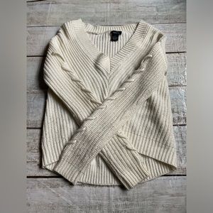 Rue 21 eggshell white sweater